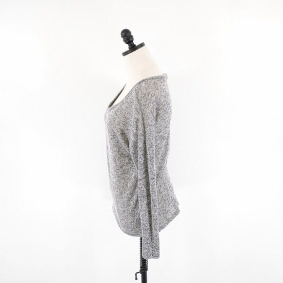Charlotte Russe Medium Gray Knit Light‎ Weight Sweate - Picture 3 of 7